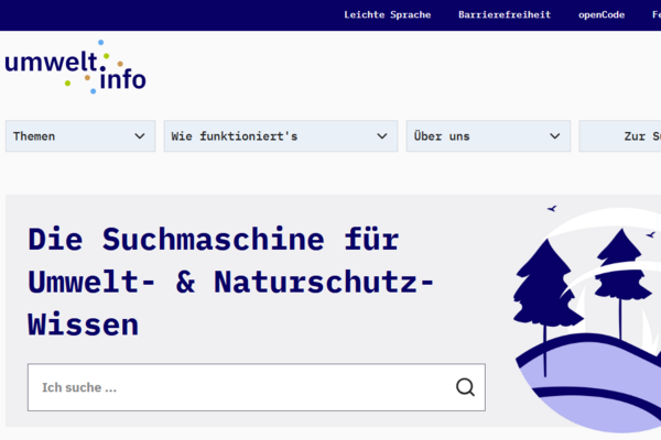 umwelt.info - Zentrum für Umwelt und Naturschutzinformationen
