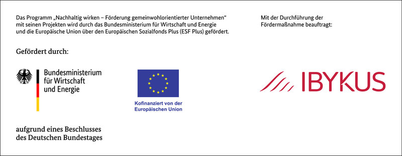 Logo von  BMWE2025_Logoleiste_ESFplus+Ibykus_RGB_Zuwendungsempfänger